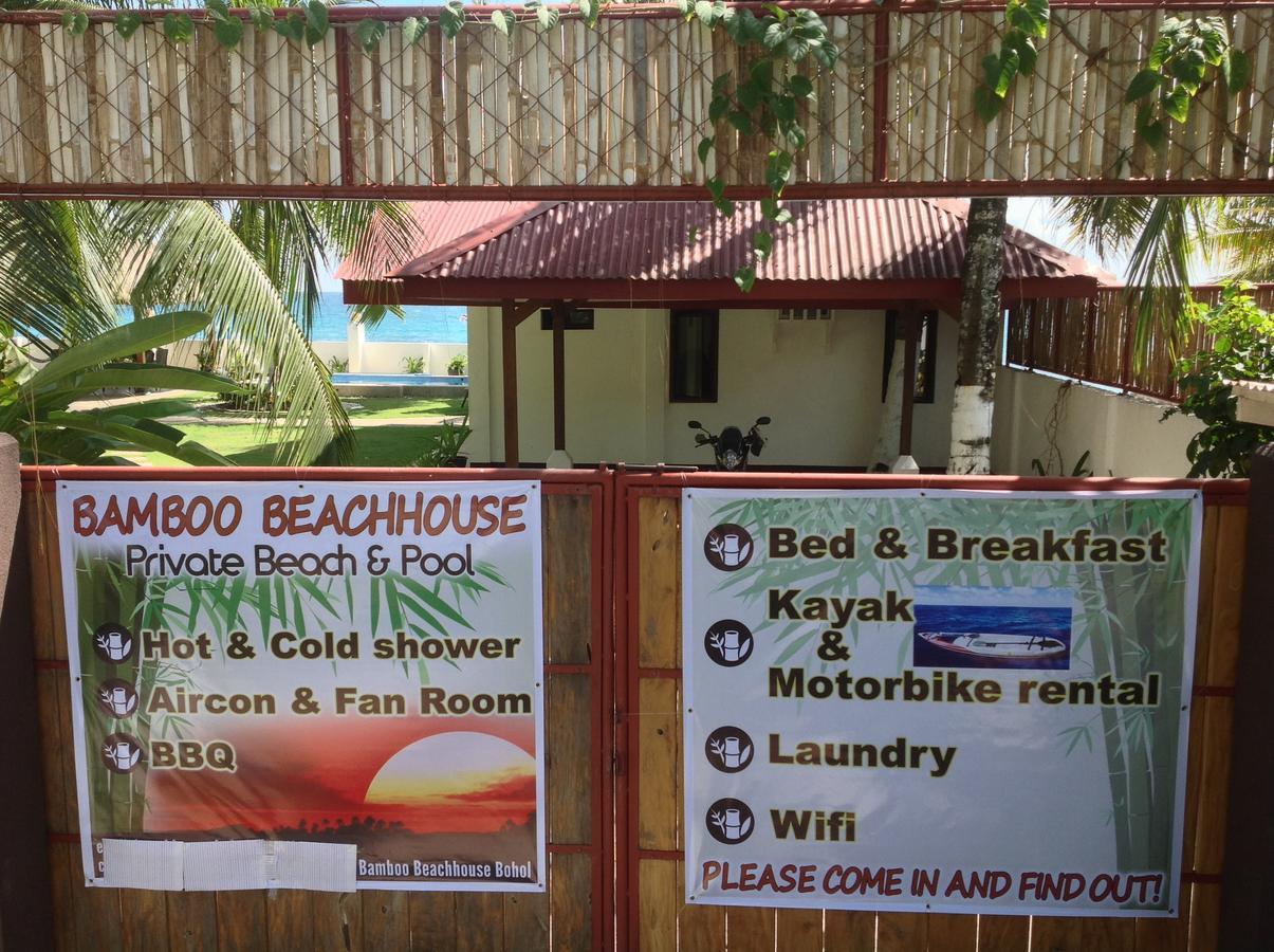 Bamboo Beachhouse Dormitory Garcia Hernandez Екстериор снимка